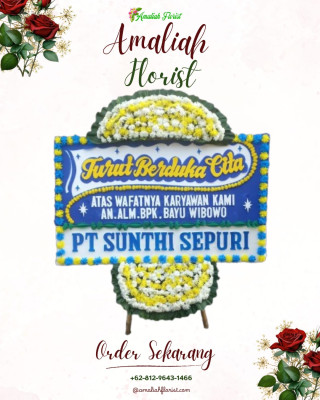 Papan Bunga Duka di Cipawitra