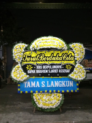 Papan Bunga Duka di Cipawitra
