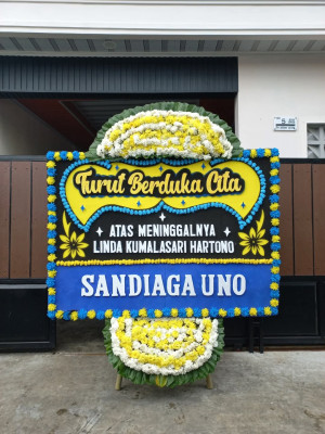 Papan Bunga Duka di Cipawitra